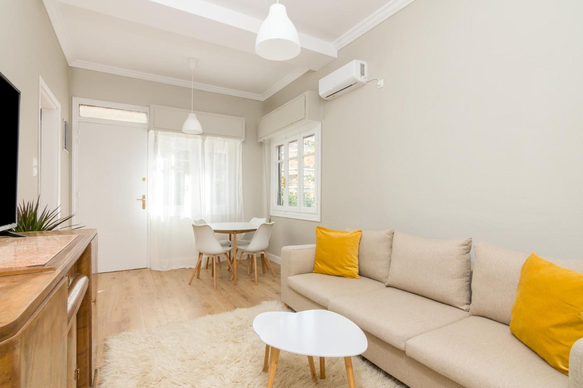 Apartmán Great House W/ Private Parking Atény Exteriér fotografie
