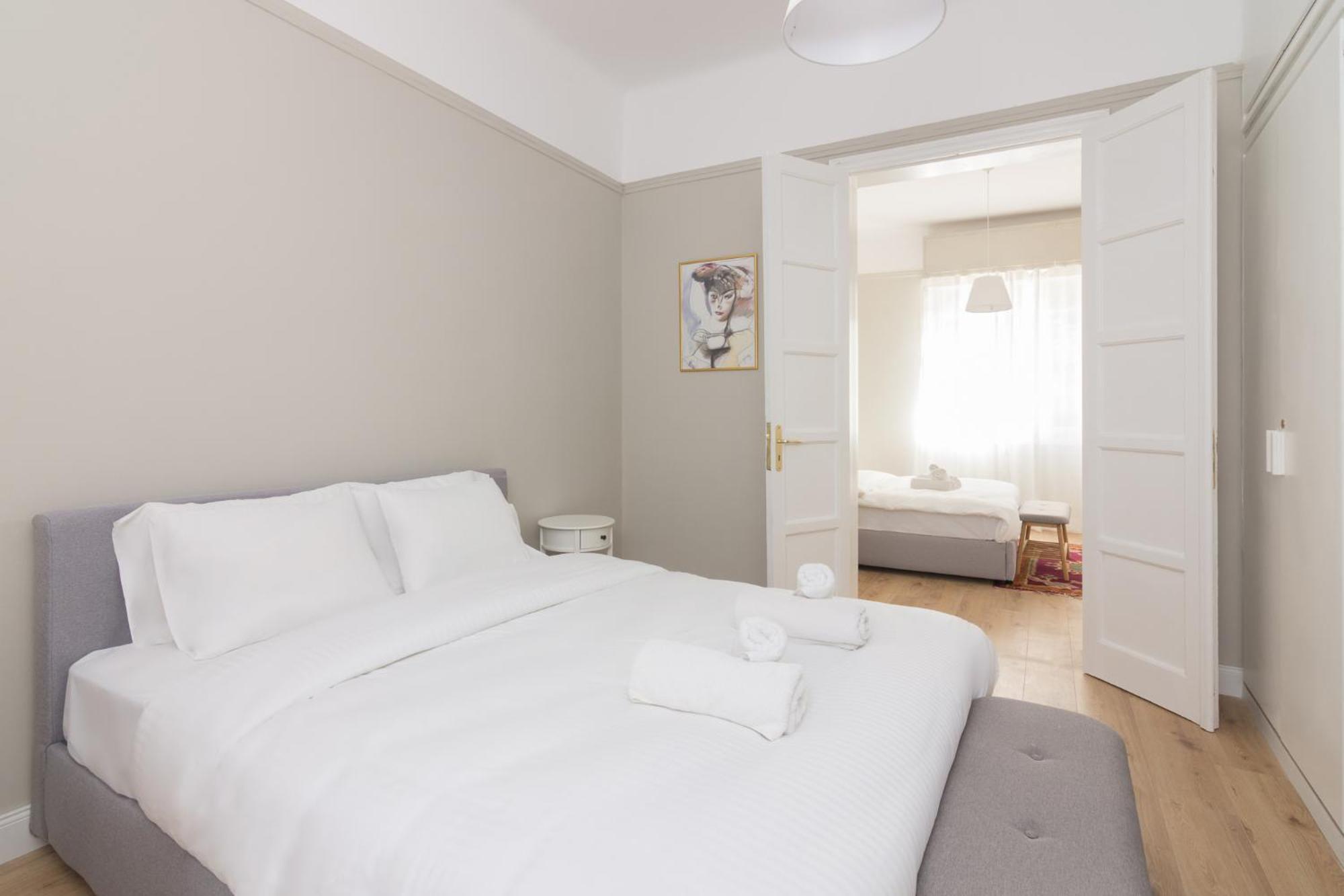 Apartmán Great House W/ Private Parking Atény Exteriér fotografie